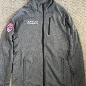 2023 Tromsø WASC Full Zip Sweater - Heather Grey